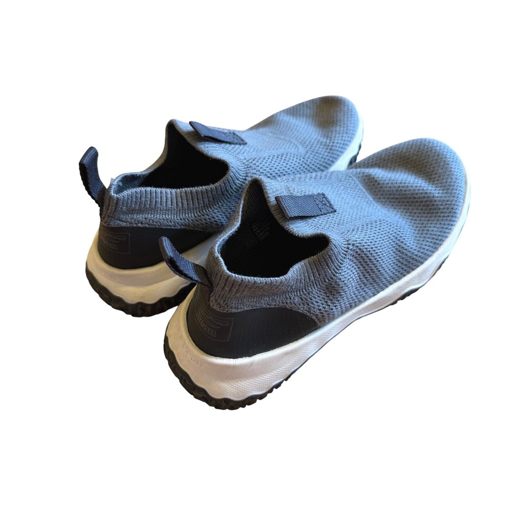 LL Bean Womens Day Venture Slip On Shoes Gray Knit Sneakers 517035 Size 8 Medium